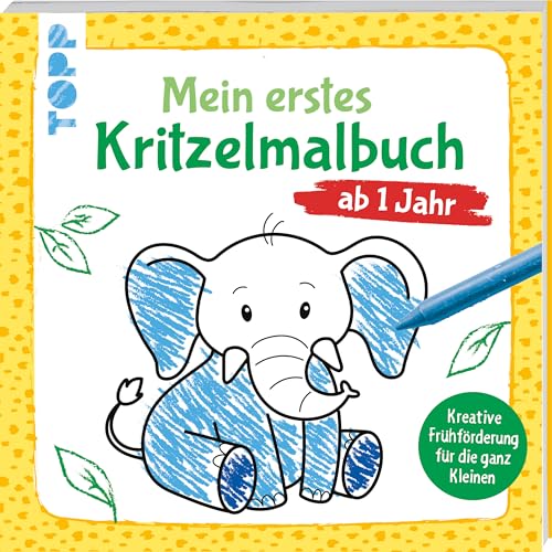 Mein allererstes Kritzelmalbuch ab 1 Jahr: Kreative Frühförderung für die ganz Kleinen. Mit bunten Rahmen auf jeder Seite Mein allererstes Kritzelmalbuch ab 1 Jahr: Kreative Frühförderung für die ganz Kleinen. Mit bunten Rahmen auf jeder Seite