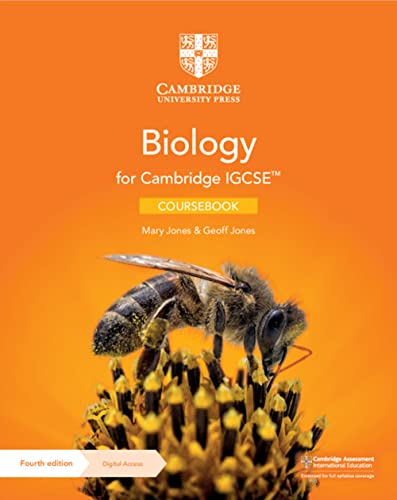 Cambridge IGCSE Biology Coursebook with Digital Access (2 Years) (Cambridge International Igcse) von Cambridge University Press