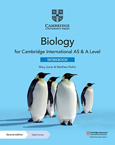 Cambridge International As + a Level Biology Workbook With 2 Year Digital Access von Cambridge University Press
