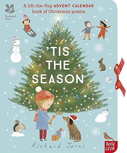 National Trust: 'Tis the Season: A Lift-the-Flap Advent Calendar Full of Christmas Poems von Nosy Crow