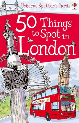 50 Things to Spot in London (Usborne Spotters' Cards) (Spotters Activity Cards) von Usborne