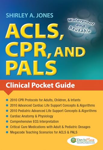 ACLS, CPR, and PALS: Clinical Pocket Guide