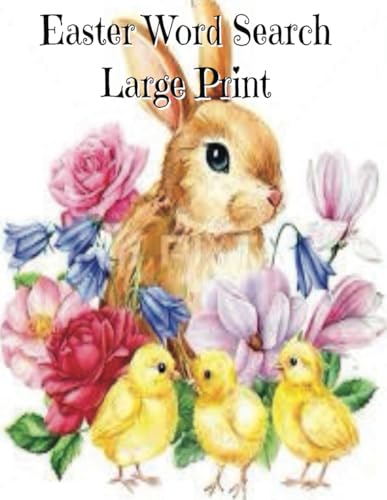 Easter word search: Large print von Independently published