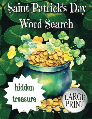 SAINT PATRICK'S DAY WORD SEARCH: LARGE PRINT von Independently published