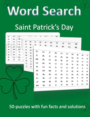 Word Search: Saint Patrick's Day Word Search: Saint Patrick's Day von Independently published