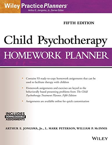 Child Psychotherapy Homework Planner (Wiley PracticePlanners)