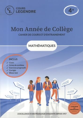 Mon année de collège - 4ème mathématiques-cahier de cours et d'entraînement: Cours – Fiches de synthèse – Exercices – Corrigés - Bilans-test Mon année de collège - 4ème mathématiques-cahier de cours et d'entraînement: Cours – Fiches de synthèse – Exercices – Corrigés - Bilans-test von EDICOLE