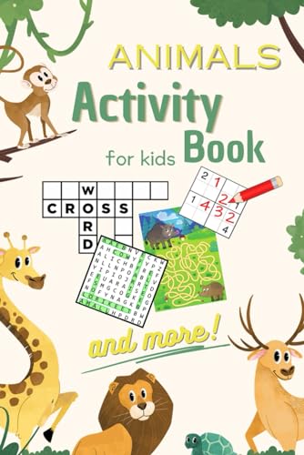 Animal Activity Book for kids