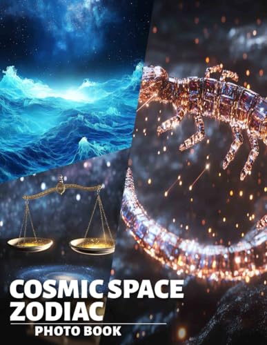 Cosmic Space Zodiac Photo Book: Explore Celestial Beauty With 40 Stunning Images Of Zodiac Signs And The Universe von Independently published