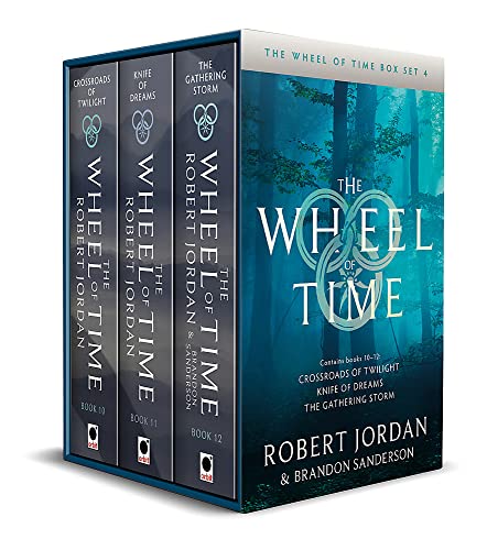 The Wheel of Time Box Set 4: Books 10-12 (Crossroads of Twilight, Knife of Dreams, The Gathering Storm) (Wheel of Time Box Sets)