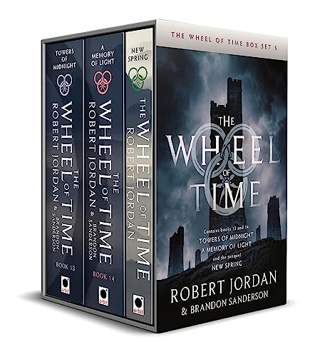 The Wheel of Time Box Set 5: Books 13, 14 & prequel (Towers of Midnight, A Memory of Light, New Spring) (Wheel of Time Box Sets) von Orbit