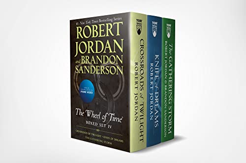 The Wheel of Time Premium Box Set.Pt.4: Books 10-12: Crossroads of Twilight. Knife of Dreams. The Gathering Storm (Wheel of Time, 4)