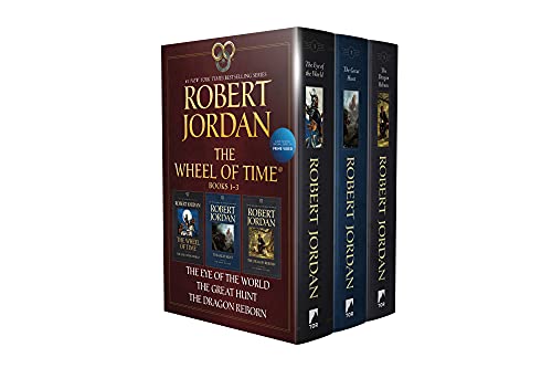 Wheel of Time Premium Boxed Set.Pt.1: Books 1-3: The Eye of the World. The Great Hunt. The Dragon Reborn Wheel of Time Premium Boxed Set.Pt.1: Books 1-3: The Eye of the World. The Great Hunt. The Dragon Reborn