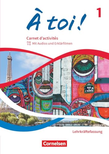 À toi !|NULL|Ausgabe 2022|Band 1|NULL|NULL|Carnet d'activités – Lehrkräftefassung|NULL von Cornelsen Verlag