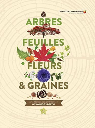 Arbres, feuilles, fleurs et graines: Une encyclopédie visuelle du monde végétal von GALLIMARD JEUNE