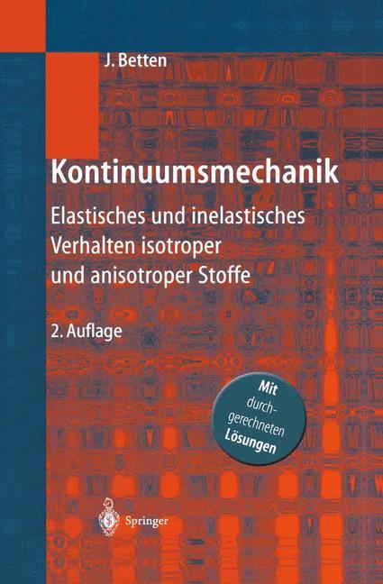 Kontinuumsmechanik von Springer Berlin Heidelberg