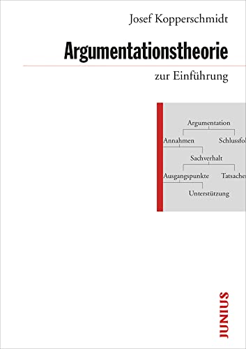 Argumentationstheorie zur Einführung von Junius Verlag GmbH