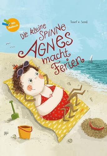 Die kleine Spinne Agnes macht Ferien: Mit Malbuch