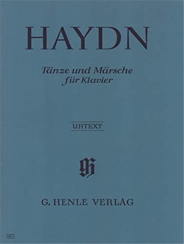Tänze und Märsche für Klavier: Besetzung: Klavier zu zwei Händen (G. Henle Urtext-Ausgabe)