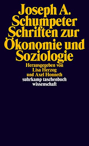 Schriften zur Ökonomie und Soziologie (suhrkamp taschenbuch wissenschaft)