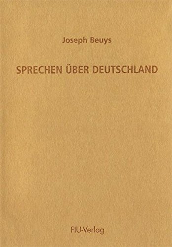Sprechen über Deutschland: Rede, gehalten am 20. November 1985 in den Münchner Kammerspielen von FIU