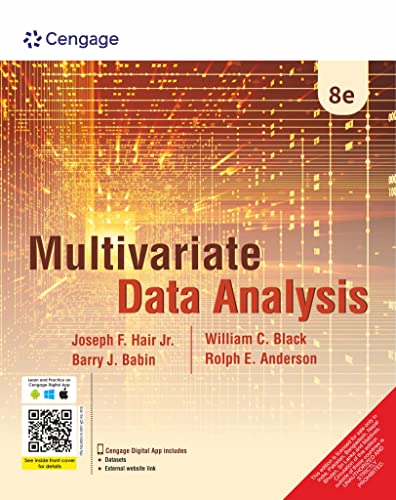 Multivariate Data Analysis, 8th edition [Paperback] Joseph F Hair | Barry J. Babin | Rolph E. Anderson | William C. Black