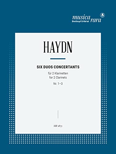6 Duos Concertants für 2 Klarinetten Band 1: Nr. 1-3 (MR 1873)