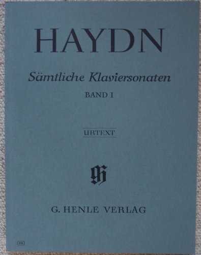 Haydn Sämtliche Klaviersonaten, Band 1 von HENLE