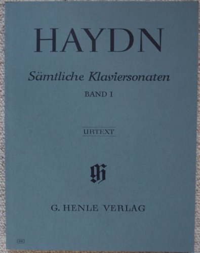 Haydn Sämtliche Klaviersonaten, Band 1 Haydn Sämtliche Klaviersonaten, Band 1