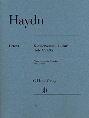 Klaviersonate C-dur Hob. XVI:35: Besetzung: Klavier zu zwei Händen (G. Henle Urtext-Ausgabe)