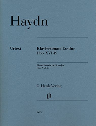 Klaviersonate Es-dur Hob. XVI:49: Instrumentation: Piano solo (G. Henle Urtext-Ausgabe) Klaviersonate Es-dur Hob. XVI:49: Instrumentation: Piano solo (G. Henle Urtext-Ausgabe)