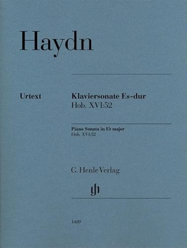 Klaviersonate Es-dur Hob. XVI:52: Instrumentation: Piano solo (G. Henle Urtext-Ausgabe) von Henle, G. Verlag