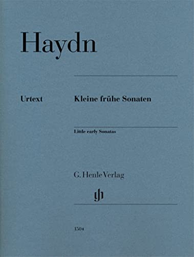 Kleine frühe Sonaten; Klavier: Besetzung: Klavier zu zwei Händen (G. Henle Urtext-Ausgabe)