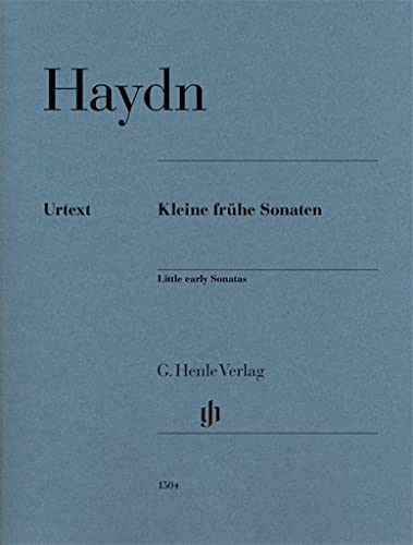 Kleine frühe Sonaten; Klavier: Besetzung: Klavier zu zwei Händen (G. Henle Urtext-Ausgabe) von G. Henle Verlag