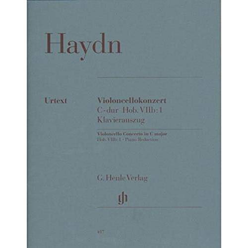 Konzert C-Dur Hob 7b/1 Vc Orch. Violoncello, Klavier: Besetzung: Violoncello und Klavier (G. Henle Urtext-Ausgabe) von G. Henle Verlag
