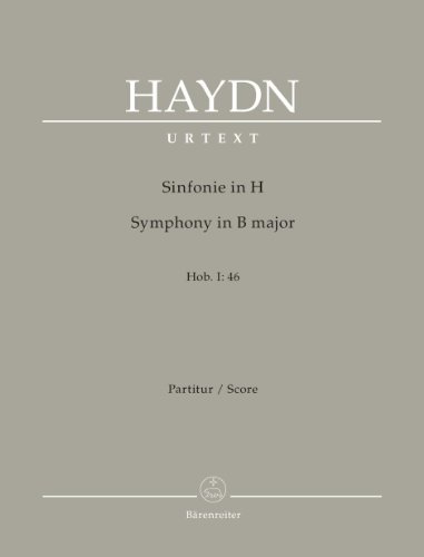 Sinfonie in H Hob. I:46. Partitur