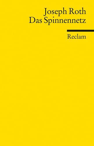 Das Spinnennetz (Reclams Universal-Bibliothek) von Reclam Philipp Jun.