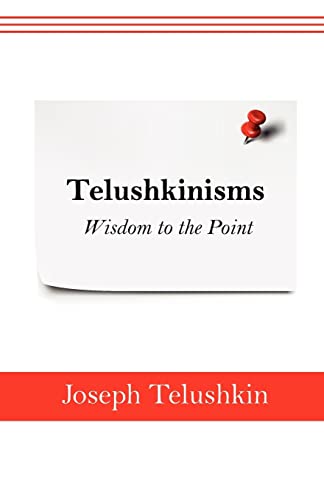 Telushkinisms: Wisdom to the Point von Sinai Live Books