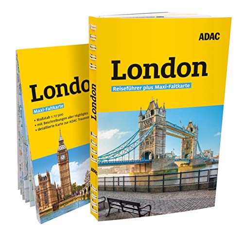 ADAC Reiseführer plus London: Mit Maxi-Faltkarte und praktischer Spiralbindung von ADAC Reisefhrer