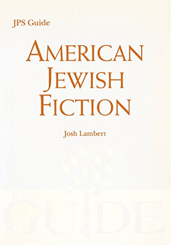 American Jewish Fiction: A JPS Guide von JEWISH PUBN SOC