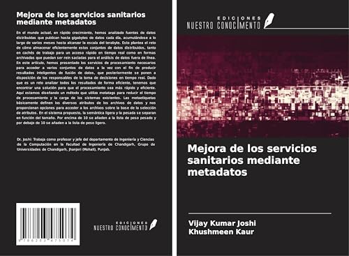 Mejora de los servicios sanitarios mediante metadatos von Ediciones Nuestro Conocimiento
