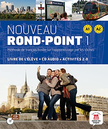 Nouveau Rond-Point 1: A1-A2 von DIFUSION CENTRO DE INVESTIGACION Y PUBLICACIONES DE IDIOMAS S.L.