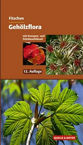 Fitschen - Gehölzflora: Ein Buch zum Bestimmen der in Mitteleuropa wild wachsenden und angepflanzten Bäume und Sträucher. Mit Knospen- und Früchteschlüssel