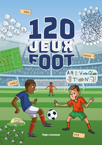 120 jeux foot von HUGO JEUNESSE