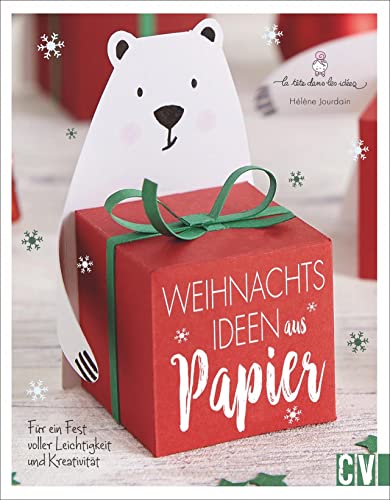 Weihnachtsideen aus Papier. Für ein Fest voller Leichtigkeit und Kreativität. Dekoideen aus Papier verwandeln das Zuhause in ein Winterwunderland. Faszinierende Ergebnisse mit wenig Materialien