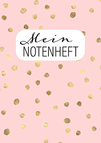 MEIN NOTENHEFT: Notenheft DIN A4 für Schule und Klavierunterricht in coolem Goldkonfetti-Look für Mädchen. 100 Seiten mit Notenlinien. MEIN NOTENHEFT: Notenheft DIN A4 für Schule und Klavierunterricht in coolem Goldkonfetti-Look für Mädchen. 100 Seiten mit Notenlinien.
