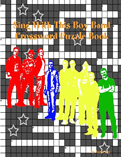 Sing With This Boy Band Crossword Puzzle Book von Lulu
