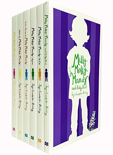 Milly Molly Mandy Stories Collection 6 Books Set By Joyce Lankester Brisley (Milly-Molly-Mandy Stories, More of Milly-Molly-Mandy, Further Doings of Milly-Molly-Mandy, Again, & Co, Billy Blunt)