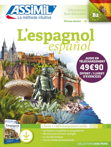 L'Espagnol (Book & Mp3): Avec 1 livre, 1 livret et 1 téléchargement audio (Senza sforzo)