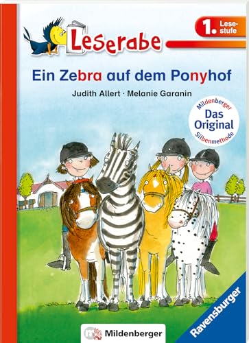 Ein Zebra auf dem Ponyhof - Leserabe 1. Klasse - Erstlesebuch für Kinder ab 6 Jahren: Leichter lesen lernen mit der Silbenmethode (Leserabe mit Mildenberger Silbenmethode) von Ravensburger Verlag